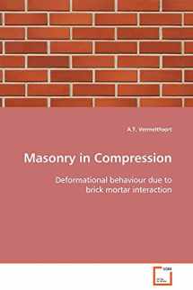 9783639095012-3639095014-Masonry in Compression: Deformational behaviour due to brick mortar interaction