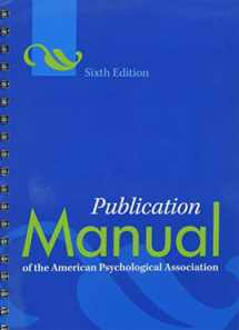 9781433805622-1433805626-Publication Manual of the American Psychological Association®