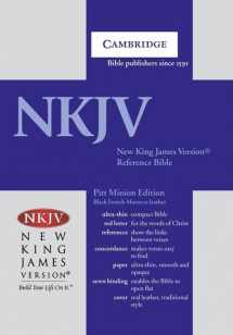 9780521706216-0521706211-NKJV Pitt Minion Reference Bible, Black Goatskin Leather, Red-letter Text, NK446:XR