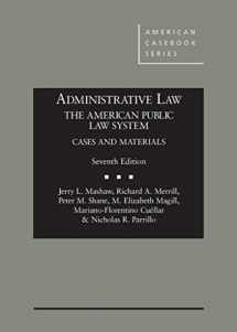 9780314285447-031428544X-Administrative Law, The American Public Law System, Cases and Materials, 7th (American Casebook Series)