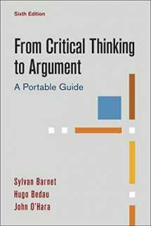 9781319194437-1319194435-From Critical Thinking to Argument: A Portable Guide