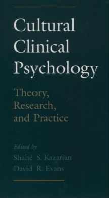 9780195109467-0195109465-Cultural Clinical Psychology: Theory, Research, and Practice