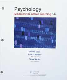9781337596985-1337596981-Bundle: Psychology: Modules for Active Learning, Loose-Leaf Version, 14th + LMS Integrated MindTap Psychology, 1 term (6 months) Printed Access Card