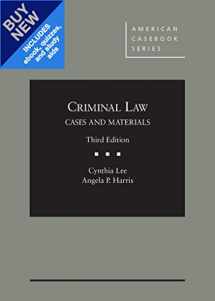 9781634608817-163460881X-Criminal Law, Cases and Materials, 3d - CasebookPlus (American Casebook Series)