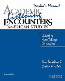 9780521684347-052168434X-Academic Listening Encounters: American Studies Teacher's Manual: Listening, Note Taking, and Discussion (Academic Encounters)