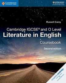 9781108439916-1108439918-Cambridge IGCSE® and O Level Literature in English Coursebook (Cambridge International IGCSE)