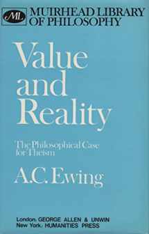 9780041000375-0041000374-Value and Reality: The Philosophical Case for Theism