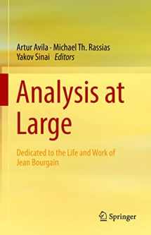 9783031053306-3031053303-Analysis at Large: Dedicated to the Life and Work of Jean Bourgain