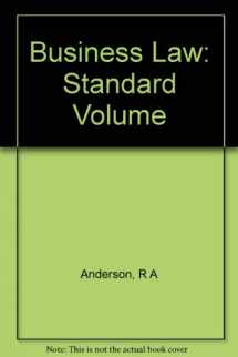 9780538126908-0538126906-Business Law Standard Volume - Textbook