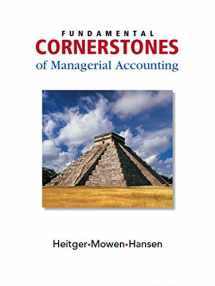 9780324378061-0324378068-Fundamental Cornerstones of Managerial Accounting (Available Titles CengageNOW)