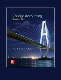 9781259631115-1259631117-LOOSE LEAF COLLEGE ACCOUNTING CHAPTERS 1-30