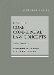 9781683283034-1683283031-Learning Core Commercial Law Concepts: Course Materials (Learning Series)