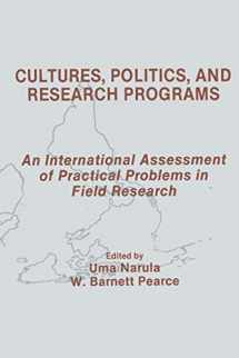 9780415515511-0415515513-Cultures, Politics, and Research Programs (Routledge Communication Series)