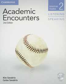 9781107655164-1107655161-Academic Encounters Level 2 Student's Book Listening and Speaking with DVD: American Studies