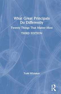 9780367344689-0367344688-What Great Principals Do Differently