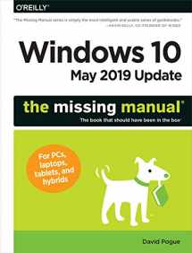 9781492057291-1492057290-Windows 10 May 2019 Update: The Missing Manual: The Book That Should Have Been in the Box