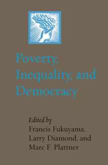 9781421405704-1421405709-Poverty, Inequality, and Democracy (A Journal of Democracy Book)