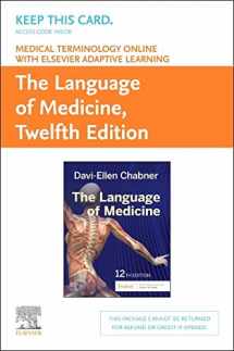 9780323551441-0323551440-Medical Terminology Online with Elsevier Adaptive Learning for The Language of Medicine (Access Card)