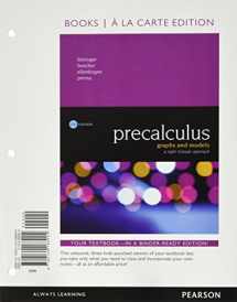 9780134379968-0134379969-Precalculus: Graphs and Models, A Right Triangle Approach, Books a la Carte Edition plus MyLab Math with Pearson eText -- 24-Month Access Card Package