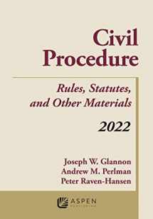9781543856224-1543856225-Civil Procedure: Rules, Statutes, and Other Materials, 2022 Supplement (Supplements)