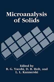 9780306444333-030644433X-Microanalysis of Solids