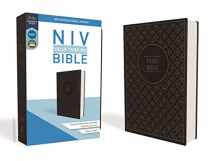 9780310448440-0310448441-NIV, Value Thinline Bible, Leathersoft, Gray/Black, Comfort Print
