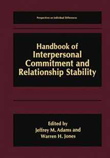 9781461371618-1461371619-Handbook of Interpersonal Commitment and Relationship Stability (Perspectives on Individual Differences)
