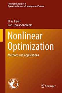 9783030194642-3030194647-Nonlinear Optimization: Methods and Applications (International Series in Operations Research & Management Science)