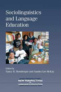 9781847692825-1847692826-Sociolinguistics and Language Education (New Perspectives on Language and Education, 18)