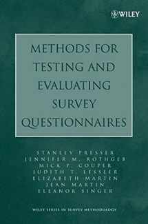 9780471654735-0471654736-Methods for Testing and Evaluating Survey Questionnaires