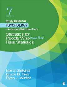 9781544395920-1544395922-Study Guide for Psychology to Accompany Salkind and Frey′s Statistics for People Who (Think They) Hate Statistics