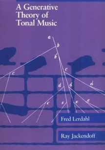 9780262621076-026262107X-A Generative Theory of Tonal Music, reissue, with a new preface (Mit Press)