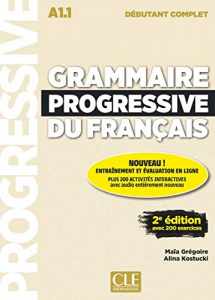 9782090382754-2090382759-Grammaire progressive déb. complet + appli + CD 2e édition