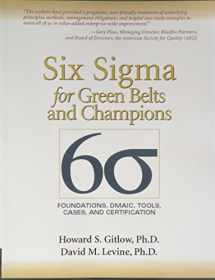 9780134048574-0134048571-Six Sigma for Green Belts and Champions: Foundations, DMAIC, Tools, Cases, and Certification