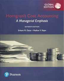 9781292211541-1292211547-Horngren's Cost Accounting: A Managerial Emphasis, Global Edition