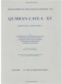9780198269380-0198269382-Qumran Cave 4: XV: The Sapiential Texts, Part 1 (Discoveries in the Judaean Desert)