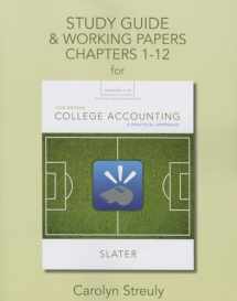 9780133791501-0133791505-Study Guide & Working Papers for College Accounting: A Practical Approach, Chapters 1-12