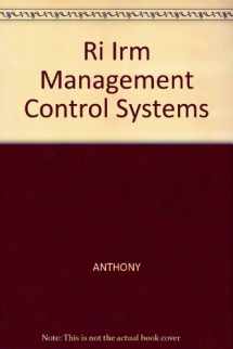 9780072416541-0072416548-Instructor's Resource Manual: Irm Management Control Systems