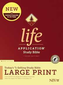 9781496443878-149644387X-Tyndale NIV Life Application Study Bible, Third Edition, Large Print (Hardcover, Indexed, Red Letter) – New International Version – Large Print Study Bible for Enhanced Readability