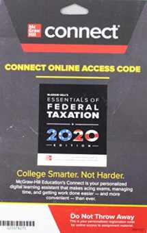 9781260432770-1260432777-Connect Access Card for McGraw-Hill's Essentials of Federal Taxation 2020 Edition