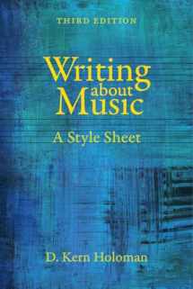 9780520281530-0520281535-Writing about Music: A Style Sheet