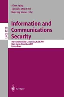 9783540428800-3540428801-Information and Communications Security: Third International Conference, ICICS 2001, Xian, China, November 13-16, 2001. Proceedings (Lecture Notes in Computer Science, 2229)
