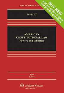 9781454868330-1454868333-American Constitutional Law: Powers and Liberties [Connected Casebook] (Aspen Casebook)