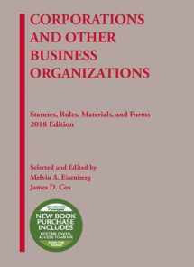 9781640208308-1640208305-Corporations and Other Business Organizations, Statutes, Rules, Materials and Forms, 2018 (Selected Statutes)