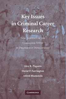 9780521613095-0521613094-Key Issues in Criminal Career Research: New Analyses of the Cambridge Study in Delinquent Development (Cambridge Studies in Criminology)