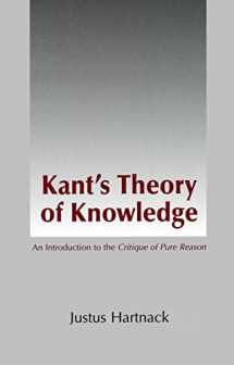 9780872205062-0872205061-Kant's Theory of Knowledge