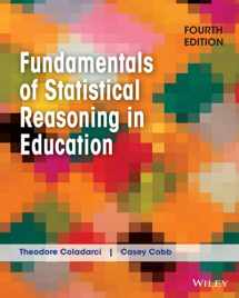 9781118425213-1118425219-Fundamentals of Statistical Reasoning in Education
