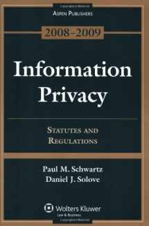 9780735576193-073557619X-Information Privacy: Statutes and Regulations, 2008-2009 Supplement
