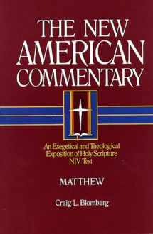 9780805401226-0805401229-Matthew: An Exegetical and Theological Exposition of Holy Scripture (Volume 22) (The New American Commentary)