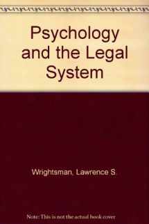 9780534146344-0534146341-Psychology and the legal system